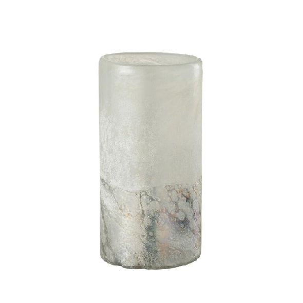 Vaso Scavo Em Vidro 22cm