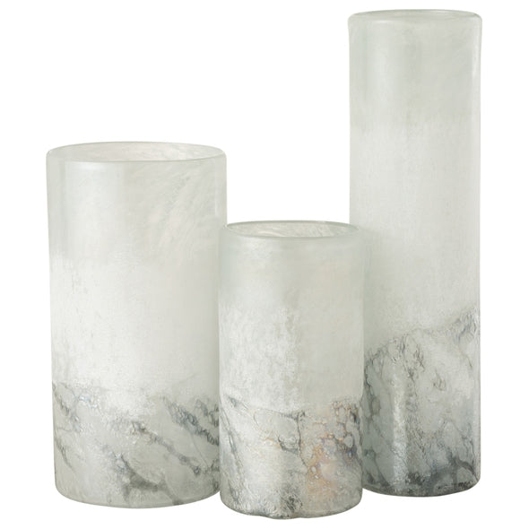 Vaso Scavo Em Vidro 40cm
