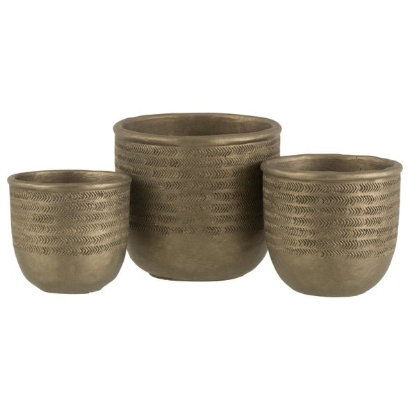 Cachepot Chalet 18cm