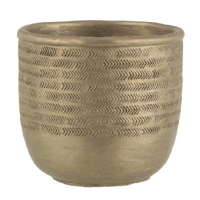 Cachepot Chalet 18cm