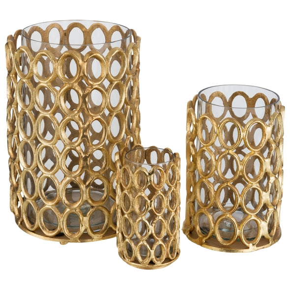 Vaso Rings Em Aluminio 21cm