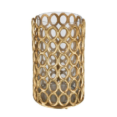 Vaso Rings Em Aluminio 29cm