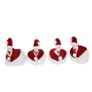 Jg. 4 Galinhas Natal 12cm
