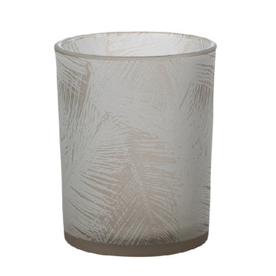 Castical Folhas Em Vidro 13cm