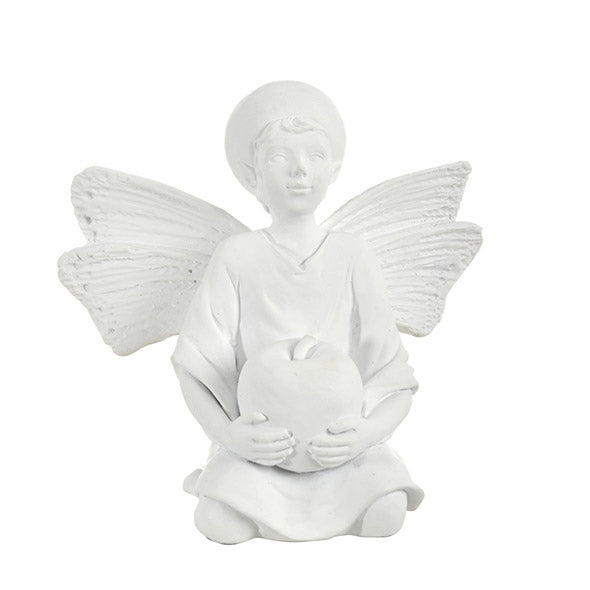 Escultura Anjo Com Maçã