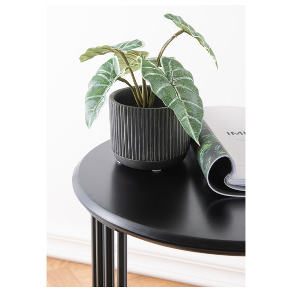Cachepot Line Preto 11cm