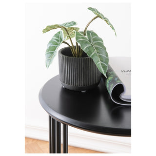 Cachepot Line Preto 11cm
