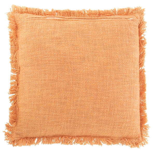 Almofada Nude Com Franja Em Poliester 50cm