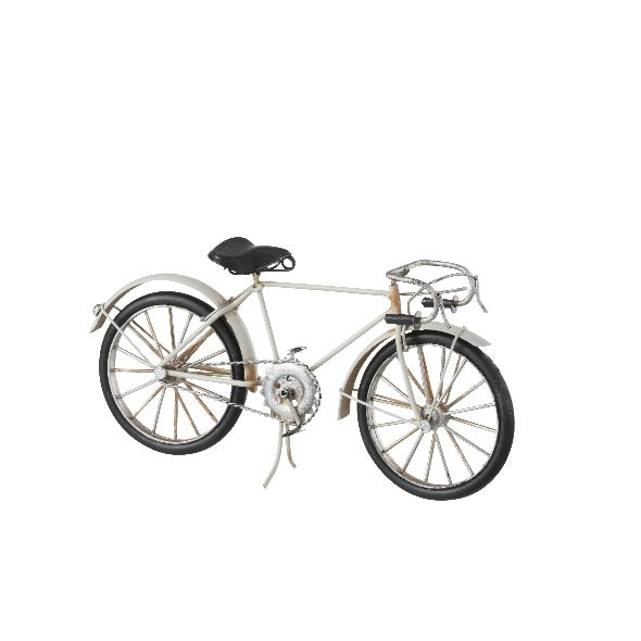 Escultura Bicicleta Em Metal 29x16cm