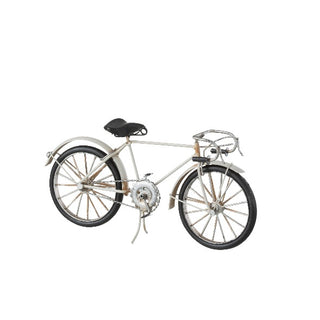 Escultura Bicicleta Em Metal 29x16cm