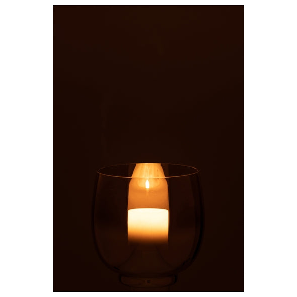 Castical Em Vidro Fume 14cm