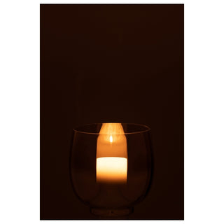 Castical Em Vidro Fume 14cm