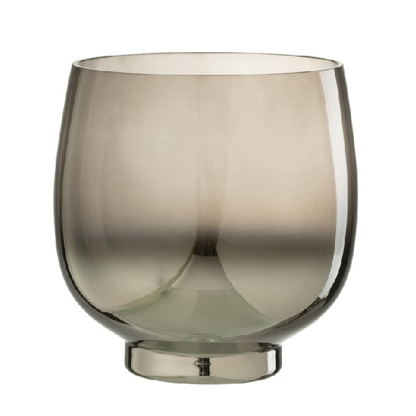 Castical Em Vidro Fume 18cm