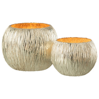 Castical Lines Prata Em Vidro 10cm