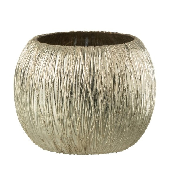 Castical Lines Prata Em Vidro 10cm