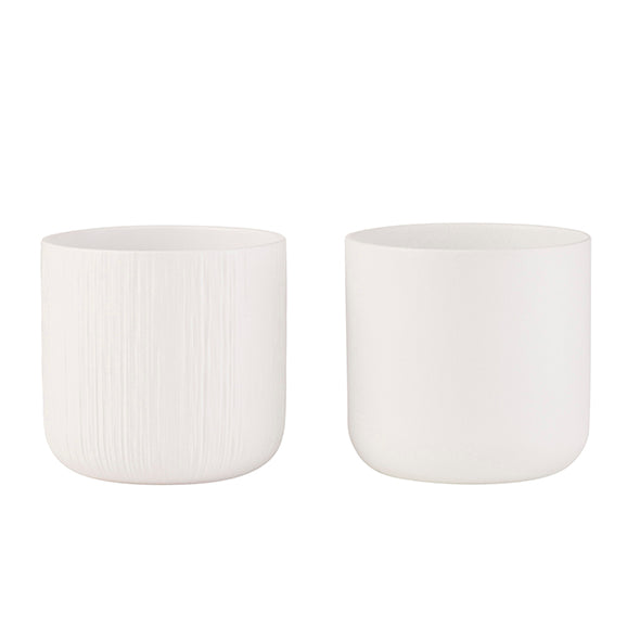 Cachepot Branco 15x14cm Ass2