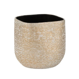 Cachepot Audrey Champagne 17cm