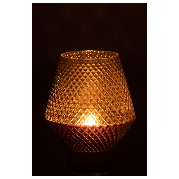Vaso Patt Em Vidro 22cm