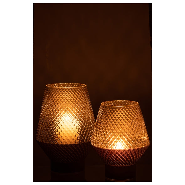 Vaso Patt Em Vidro 26cm