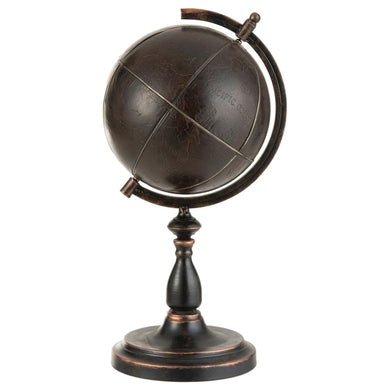 Globo Vintage C/ Suporte Em Metal 65cm