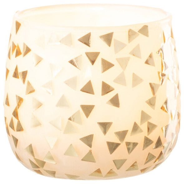 Castical Triangle Bco/dourado 7cm