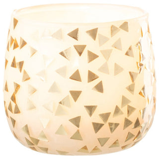 Castical Triangle Bco/dourado 7cm