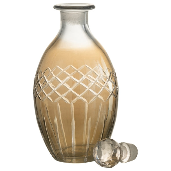 Garrafa Royal Oval Fume 25cm