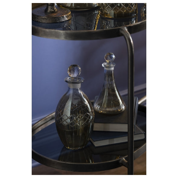 Garrafa Royal Oval Fume 25cm