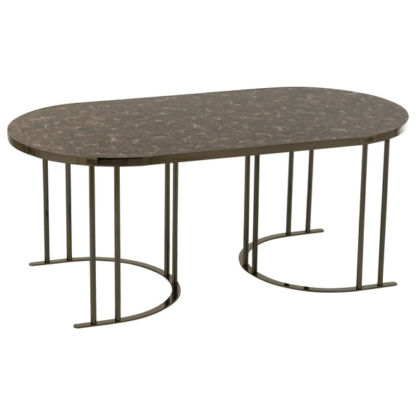 Jg. 3 Mesas Em Metal/mdf 45x43 120x60x48cm