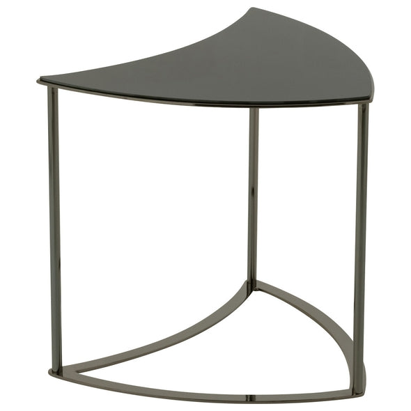 Jg. 6 Mesas Tornado Em Metal/vidro 100x48cm