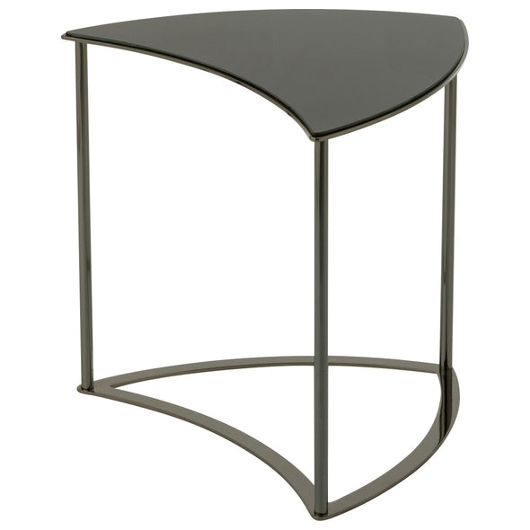 Jg. 6 Mesas Tornado Em Metal/vidro 100x48cm