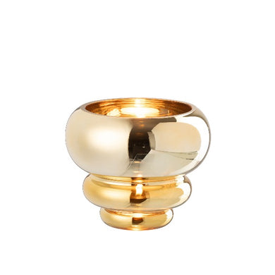 Vaso Layer Dourado 16x14cm