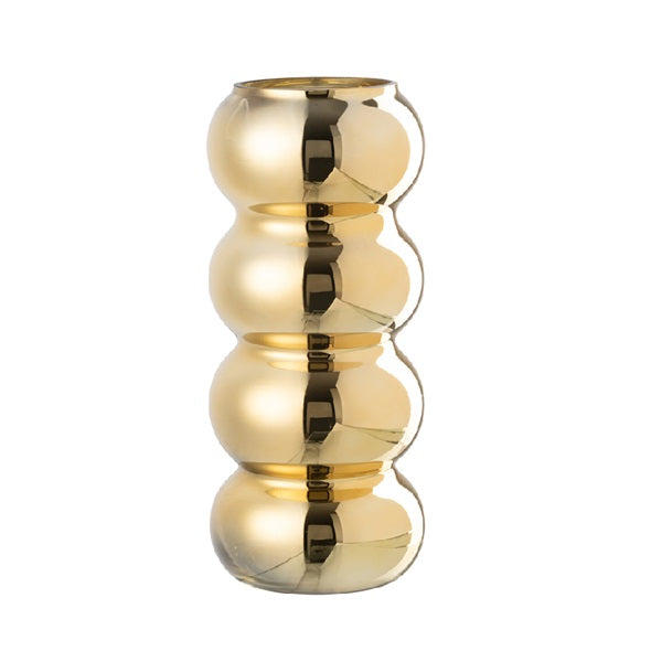 Vaso Layer Dourado 14x30cm