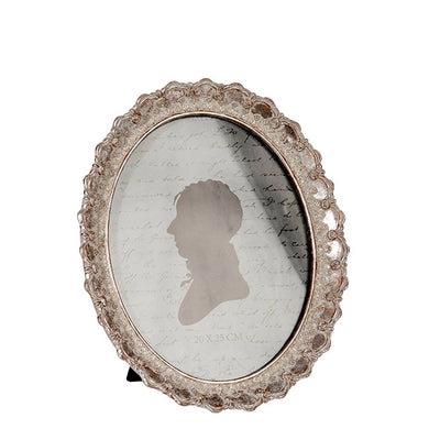 Porta Retrato Oval Antique