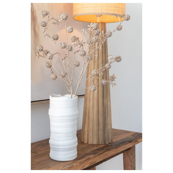 Vaso Lines Em Porcelana 27cm