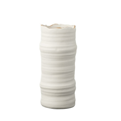 Vaso Lines Em Porcelana 27cm