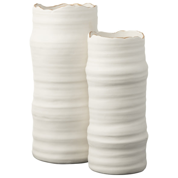 Vaso Lines Em Porcelana 32cm