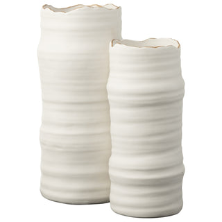 Vaso Lines Em Porcelana 32cm