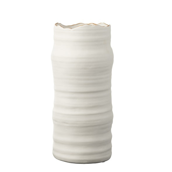 Vaso Lines Em Porcelana 32cm