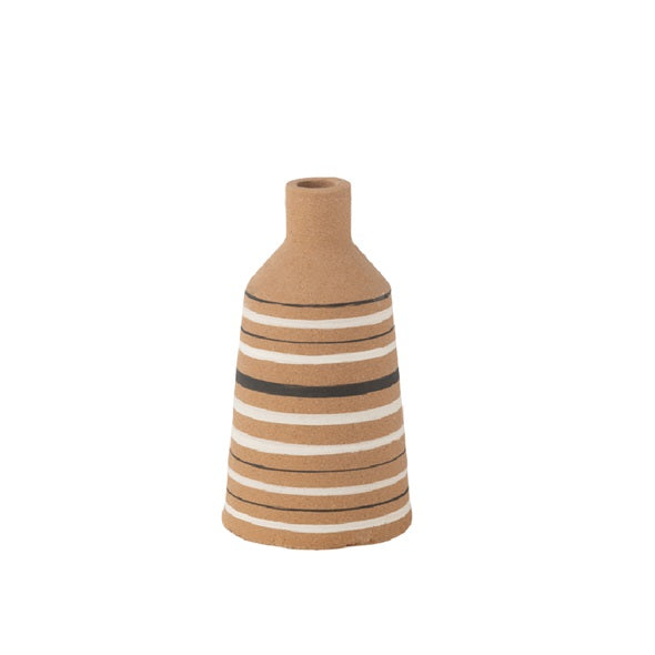 Vaso Tukano C/ Listras 23cm
