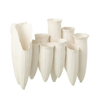 Vaso Petalas Esculpidas 34x25cm