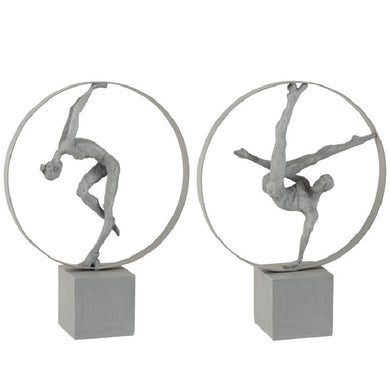Escultura Ginasta No Circulo 47cm Ass2