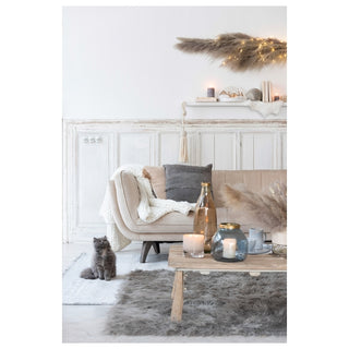 Almofada Tassel Bege/branco 45cm Ass2