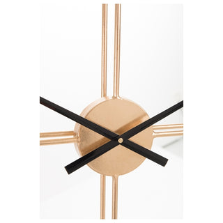 Relogio de Parede Vazado Dourado 80cm