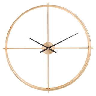 Relogio de Parede Vazado Dourado 80cm