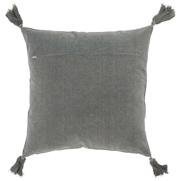 Almofada Tassel Cinza 43cm