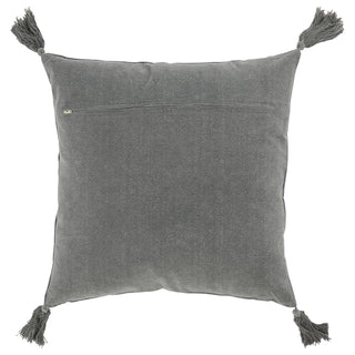 Almofada Tassel Cinza 43cm