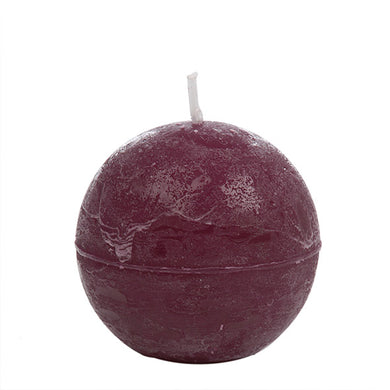 Vela Redonda Roxa 6,5cm - 16h