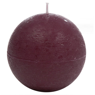 Vela Redonda Roxa 8,5cm - 40h