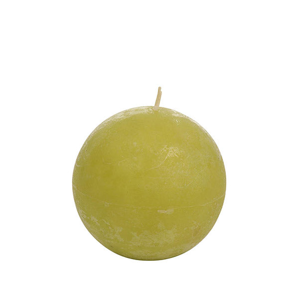 Vela Redonda Maçã Verde 8,5cm - 40h